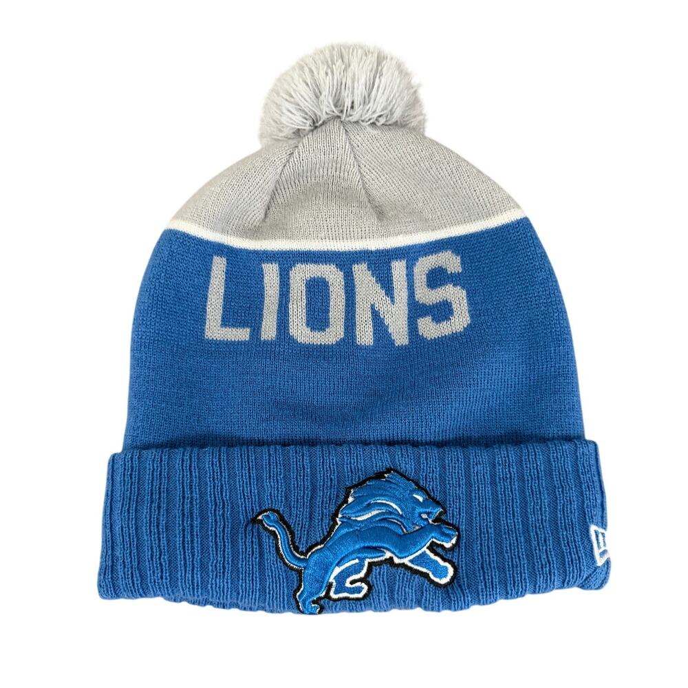 Detroit Lions New Era NFL Football Winter Hat/Beanie